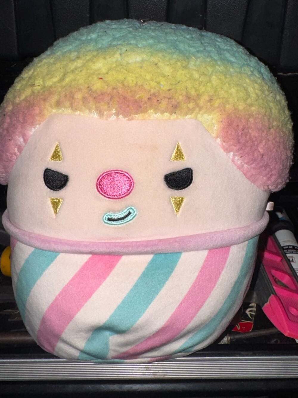 Squishmallows Declan The Snow Cone Clown 8 Inch Plush